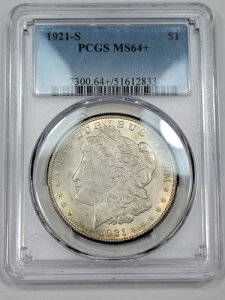 1921N S [K $1 PCGS MS64+ PLUS tXeBnCO[h iCX *J588