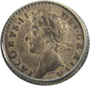 �C�M���X �W�F�[���Y2�� 1685�N �V���o�[�y�j�[ D PCGS AU55 (08-11)