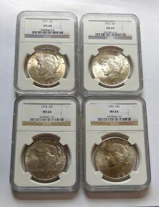 s[XX^[^[Zbg MS64 NGC s[XVo[h 1h - 1922NA1923NA1924NA1925N