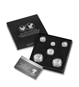 アメリカ造幣局 2021年限定版 シルバープルーフセット