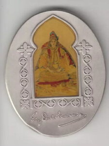 1999�N �^���W�[���̃��_���l�ԉŃJ���[���_�� �ȉ~�` 60x48mm 105g ����