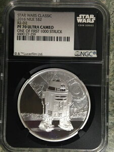 2016N jEG NGC ubNRA PF70 X^[EH[Y NVbN R2-D2 1IX Vo[ 1,000