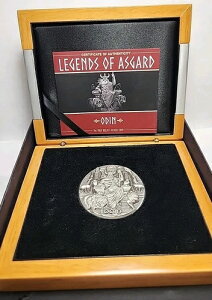 2016�N�g�P���E ODIN ���W�F���h �I�u �A�X�K���h 3�I���X .999 �V���o�[ �A���e�B�[�N�R�C���BRTC105