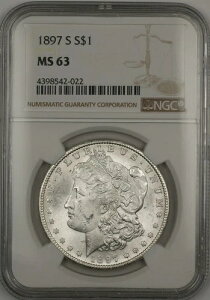 1897-S [K 1hd NGC MS-63 (13Zg)
