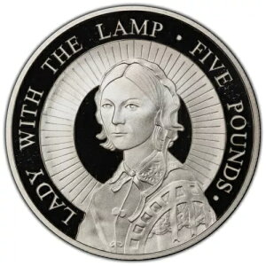2004�N �A���_�j�[ �V���o�[ 5�|���h �t���[�����X�E�i�C�`���Q�[�� PCGS PR69DCAM RGUTH017