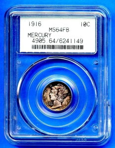 1916 P PCGS MS64FB }[L[_C 10Zg č  1916-P Gen 2.1 OGH
