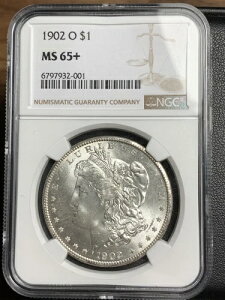 1902-O $ ���[�K�� �V���o�[ �h�� NGC MS65+ �u���i�ʁv�u���ǂ����t�v