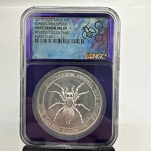 2015N P I[XgA $1 t@lEFuXpC_[ NGC MS69 - TraderBea ~gG[̂ݔ