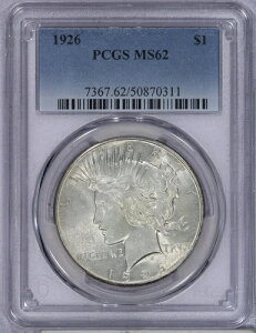 1926 Ns[X _[ $1 PCGS MS62 - ʂ͔pXe g[!