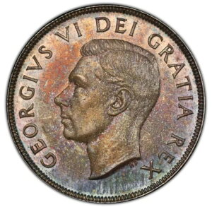 �J�i�_ - 1951 �N�W���[�W 6 ���h�� - PCGS MS64 - �X�[�p�[ PQ �}�[�N�A�t���[�g�[���̕��!