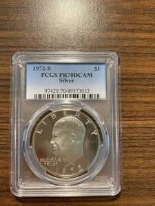 1972-S AC[n[EACN Vo[_[ 1h PCGS v[t PR 70 fB[vJI (DCAM)