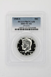 1968N S 50Zg v[t PlfB n[t_[ PCGS PR 67 CAM DDO FS-101