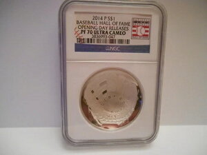 2014-P �V���o�[ $1 �싅�R�C���ANGC �v���[�t 70 �E���g���J���I�A�󏭂ȊJ���탉�x��