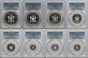 PCGS PR66-69DCAM �x���[�Y 1975�N ���8���v���[�t�Z�b�g 1�Z���g 5�Z���g 10�Z���g 25�Z���g 50�Z���g $1 $5 $10