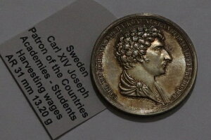 ?? ???? �X�E�F�[�f�� �J�[��14�� ���n�� 1830�N�� ���C�����E�A�J�f�~�[ �V���o�[ UNC B86 #Z6901