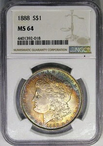 1888�N $1 NGC MS64 ���[�K���E�_���[ ~ �f���炵�����C���{�[�͗l�ƃn�C�G���h�B�r�f�I��ǉ����܂���!