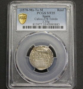 (1578-98) �t�B���b�v2�� 1 ���A���R�u PCGS VF35 �g���h�Ӓ�m M �� �A���n����