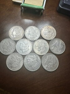 �����K�����10���Z�b�g 1880-1904�N ? VF-AU���� ? 90% Ag