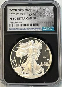 2020N Wv[t AJVo[C[O V75 񎟐E vCx[g NGC PF69 UCAM - ubNRA