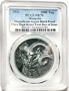 2022 PCGS PR70 1000 TUG FDI �E���g���n�C�����[�t 2�I���X �u���b�N�V���o�[ �A���K�� # IGG