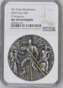 2�I���X��� 2022�N �j�E�G 5�h�� �O�e�m �_���^�j���� NGC MS70 �A���e�B�[�N