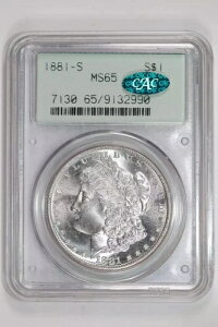 1881-S ���[�K���E�_���[ PCGS MS65 CAC OGH - ���ɏ�ԗǍD�I������Y��I