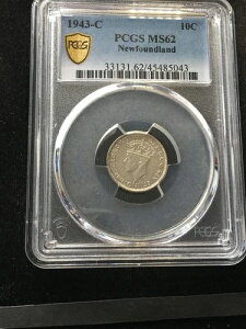 1943N PCGS Ӓς j[t@hh Vo[ 10Zg **MS-62** #5043