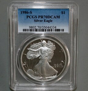 1986N  Vo[C[O 1h v[t 1IX PCGS PR70 DCAM RC ASE