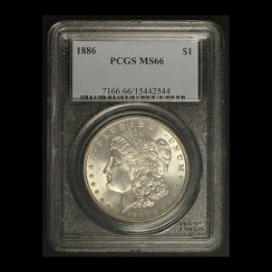 1886�N�� �����K����� 1�h�� PCGS MS66 - ���������i�č��j