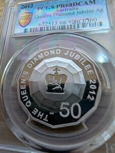 2012N I[XgA 50Zg Vo[ _Ch Wr[ Vo[ v[t PCGS - PR68DCAM