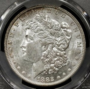 PCGS-MS61 �A�����J 1882O ���[�K���_���[��� �j���[�I�[�����Y / 104