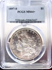 1897-S K ~ PCGS MS-64+uʃvXO[hWFv