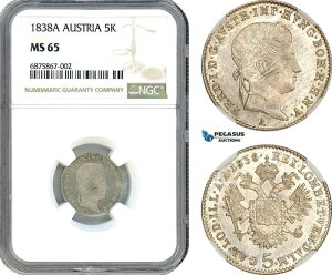 AJ254AI[XgAAtFfBig1A5NCc@[ 1838 AAEB[ǁA݁ANGC MS65