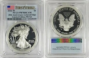 2016-W �A�����J�� �V���o�[ �C�[�O�� PCGS PR70DCAM ���� PR �Z�b�g �t�@�[�X�g �X�g���C�N #6