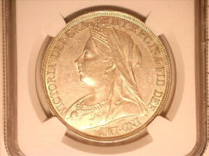 �C�M���X 1895�N �N���E���A�����E�X�^�[�����O�V���o�[�R�C�� NGC AU55 #2527