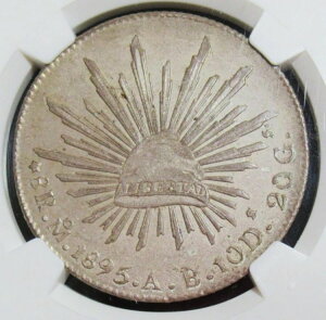 ���L�V�R: 1895-Mo AB �� 8 ���A�� KM-377.10 NGC MS-63�B