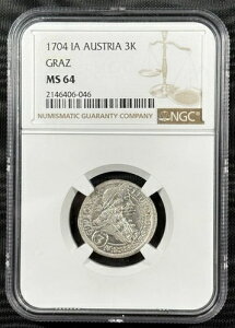 1704 IA �I�[�X�g���A 3K �O���[�c NGC MS 64 �g�b�v�|�b�v 1/0 PQ+ �z���C�g�R�C�� ���[���[�v���X