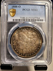 1888-O �����X�^�[�g�i�[ �����K���_���[ PCGS MS61