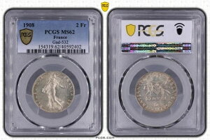 tX 2t Z[Y 1908N  PCGS MS62 Gad.532 F.266