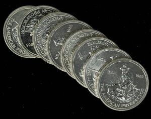 1985N GQn[h vXyN^[ PL v[tCN 1IX .999 Vo[Eh (8) DC-7089