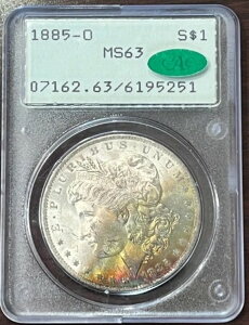 1885-O K g[z_[ PCGS MS63 CAC f炵F