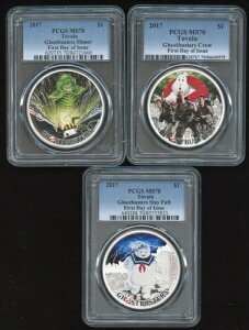 2017Nco S[XgoX^[Y PCGS MS70 Vo[Zbg 3 XC}[N[ XeCpt 