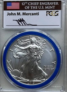 2013 W �o�[�j�b�V���h �V���o�[ �C�[�O�� PCGS SP70 �W�����E�}�[�J���e�B �~���g �G���O���[�o�[ �V���[�Y ���x��