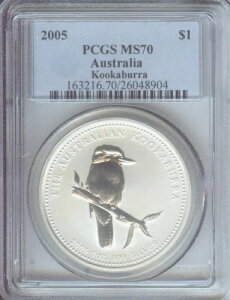 2005N I[XgA N[Ju 1IX 1hnRC PCGS MS70