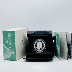 2022年 ロイヤルミント 英国君主 エドワード7世 英国 2オンス シルバー プルーフ 5ポンドコイン