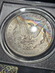 1887�N �����K�� �V���o�[ �_���[ PCGS MS64 OGH �� ���g���[ �� �����X�^�[ ���C���{�[ ?? �g�[��