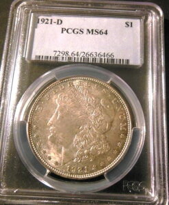1921-D [K Vo[h 1h - PCGS MS 64