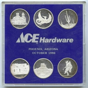 ACE�n�[�h�E�F�A �t�F�j�b�N�X �A���]�i 999 �V���o�[ 1�I���X 6���Z�b�g 1990�N10�� - L920