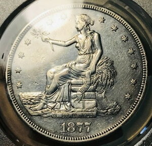 1877�N S �č��f�Ճh�� 50�Z���g PCGS XF �ڍ� 90%��� CC26662