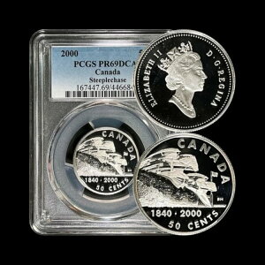 �J�i�_�B2000�N�A50�Z���g�A��� - PCGS PR69 - �g�b�v�|�b�v??�n�A��Q����1��